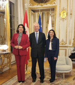 16 December 2022 Jadranka Jovanovic at the 5th Leadership Workshop for Francophone Women Parliamentarians